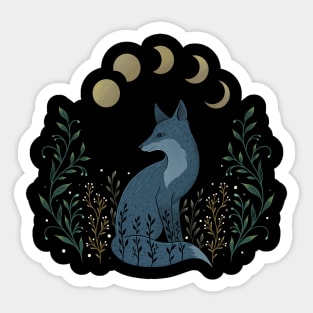 Fox on the Hill Sticker